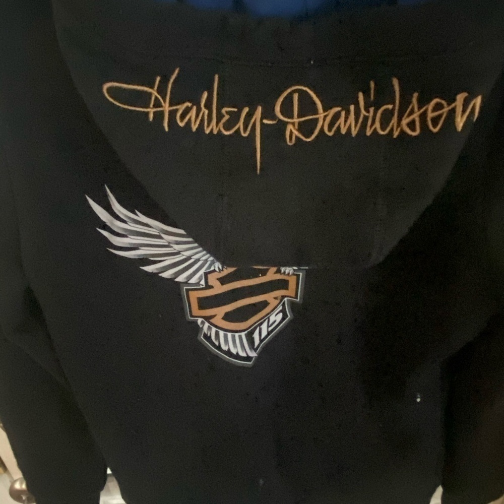 Women’s Harley Davidson Hoodie Jacket 115th Year - Picture 4 of 9